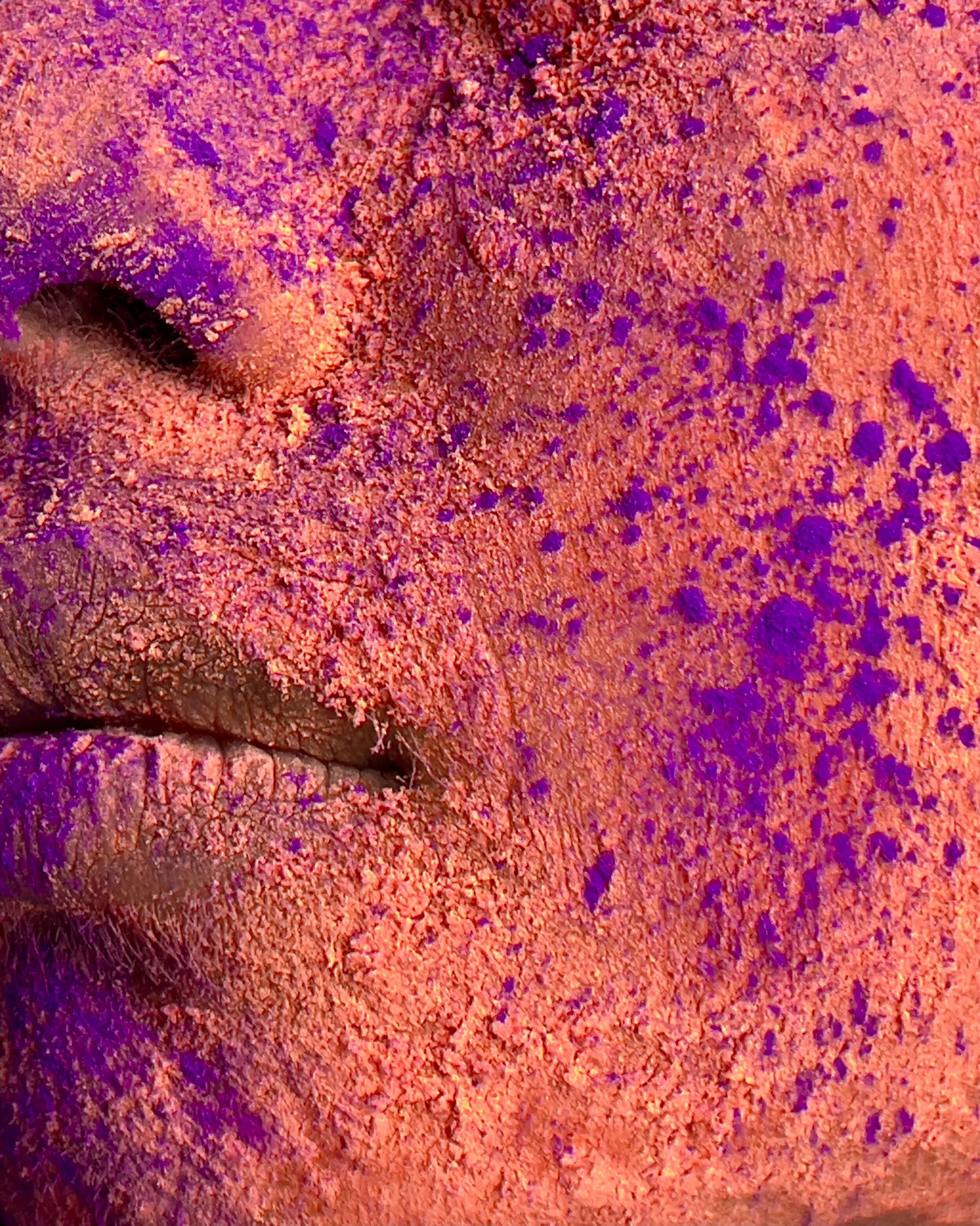 @apple Holi carousel, image two — abstract textures of Holi powder