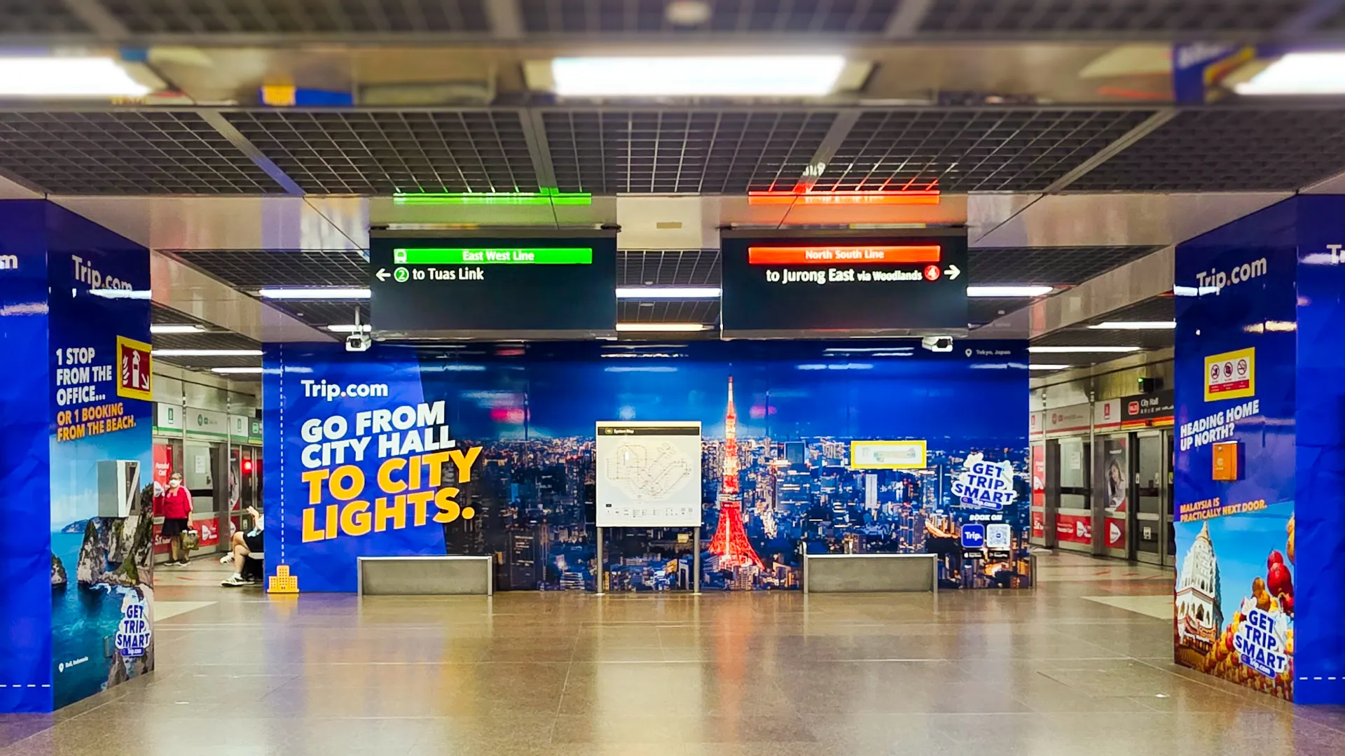 Trip smart OOH billboard creative