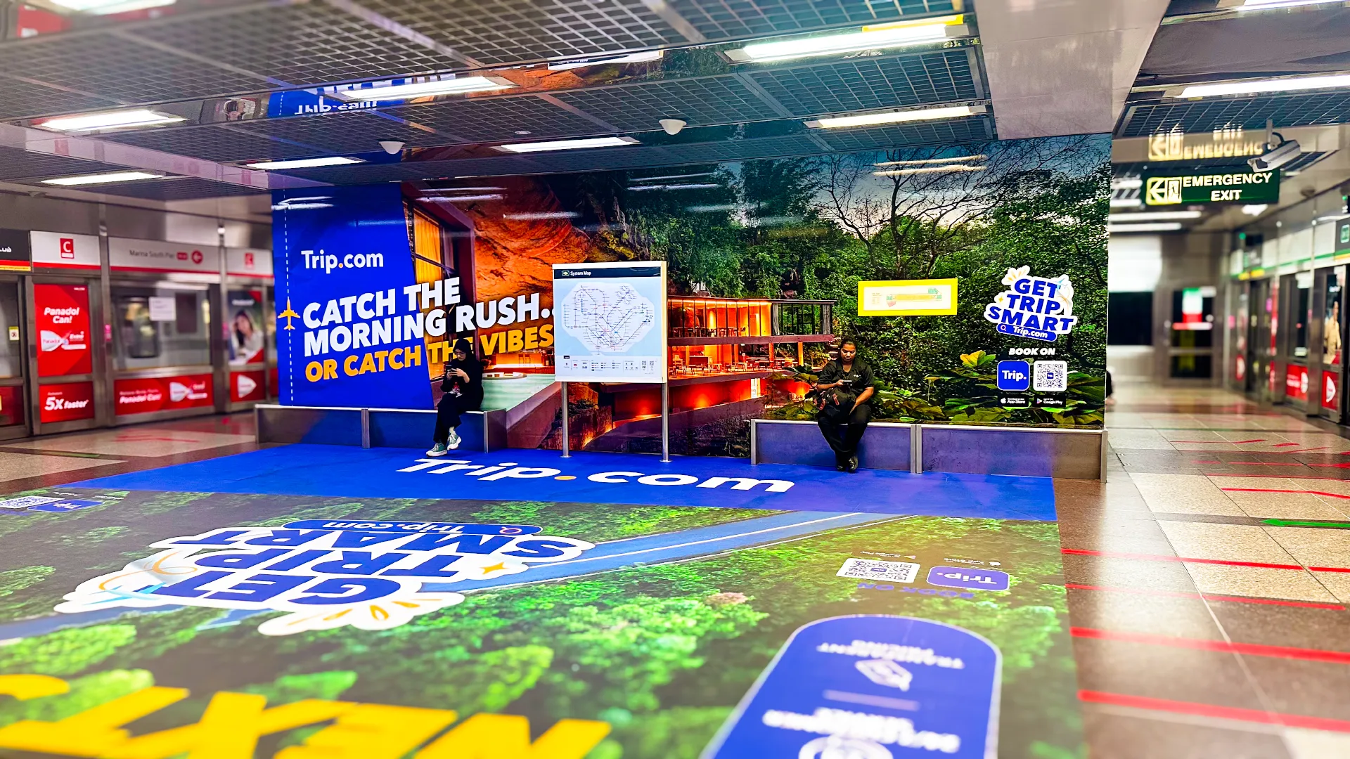Trip smart OOH billboard creative