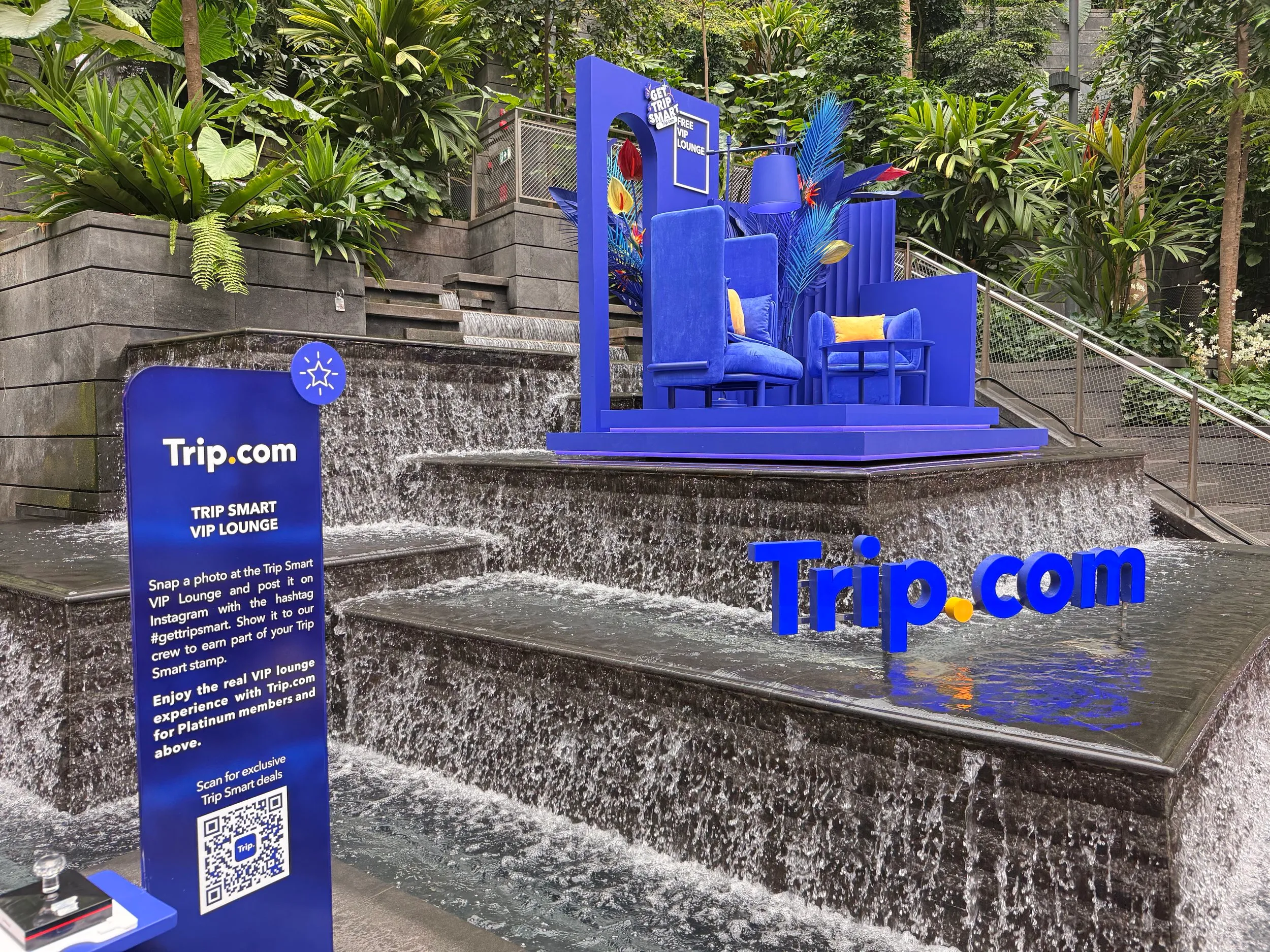 Trip smart terminal activation at Jewel Changi, photo four