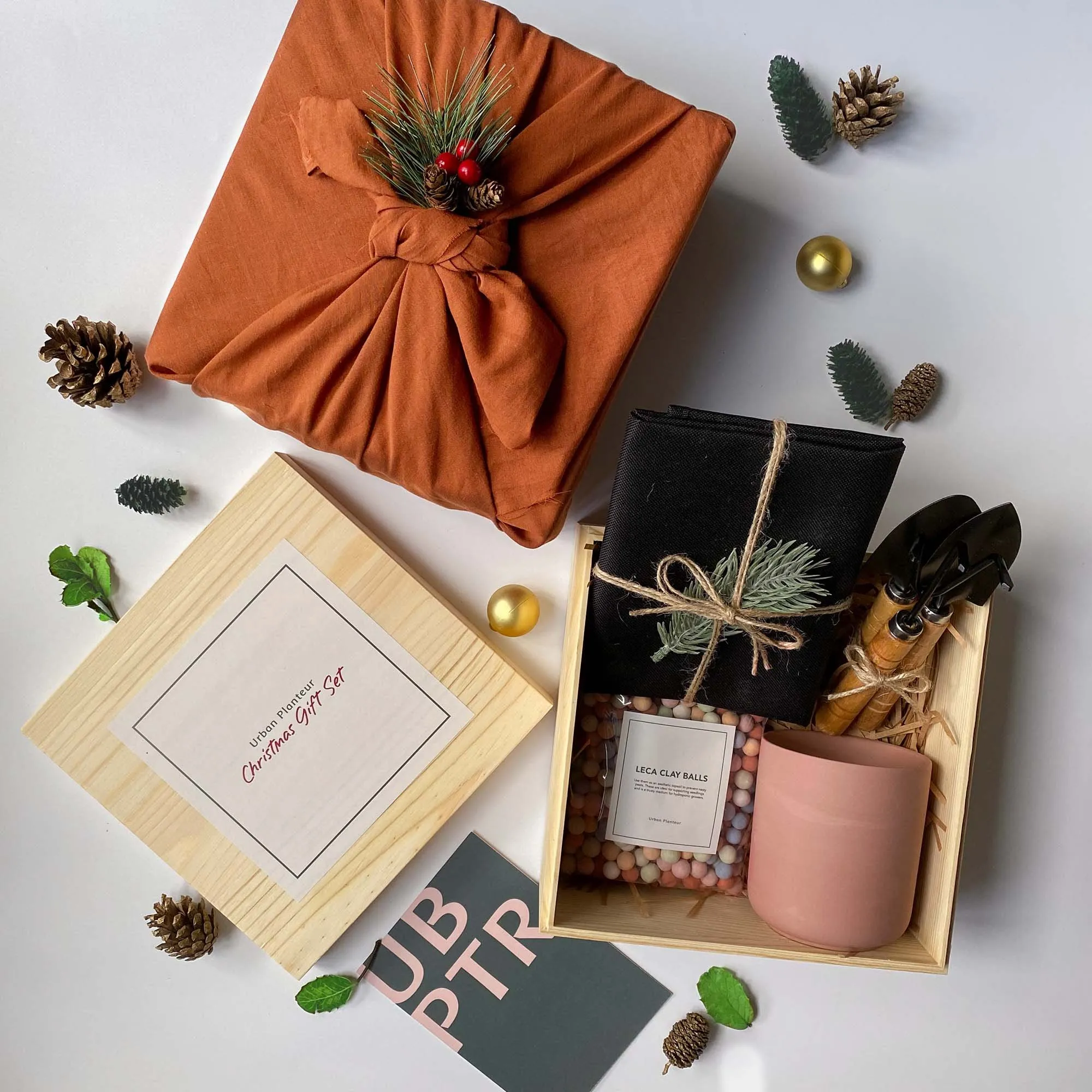 UBPTR Originals — Christmas 2021 gift set of gardening tools designed with local designers