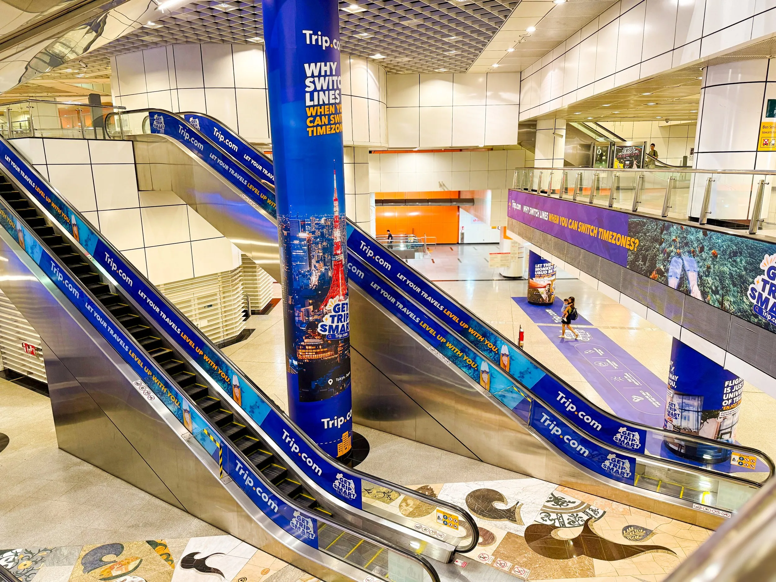 Trip smart Dhoby Ghaut interactive area, photo one