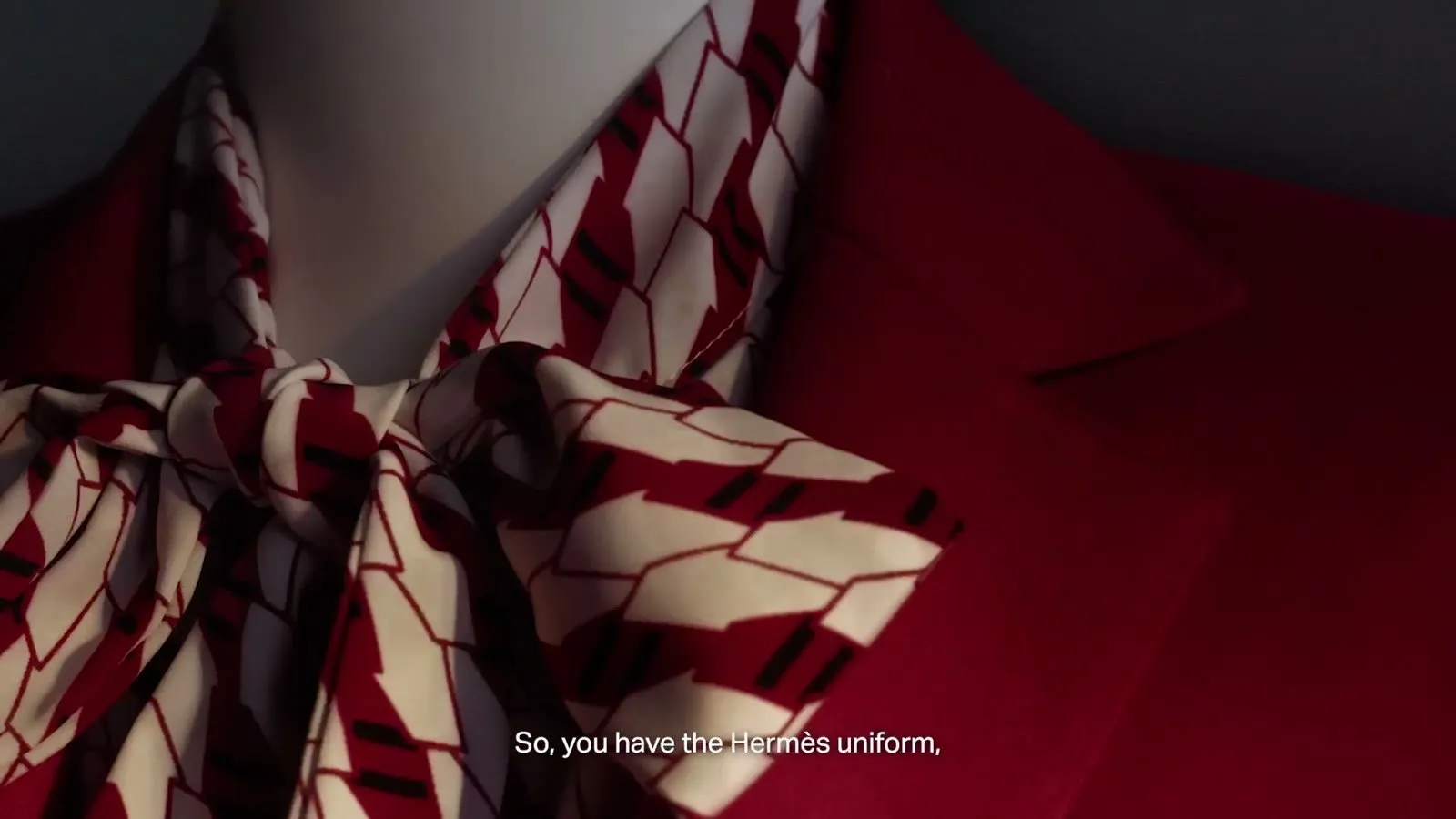 Tailored to Fly film still — Cathay Pacific uniform fashion chapter