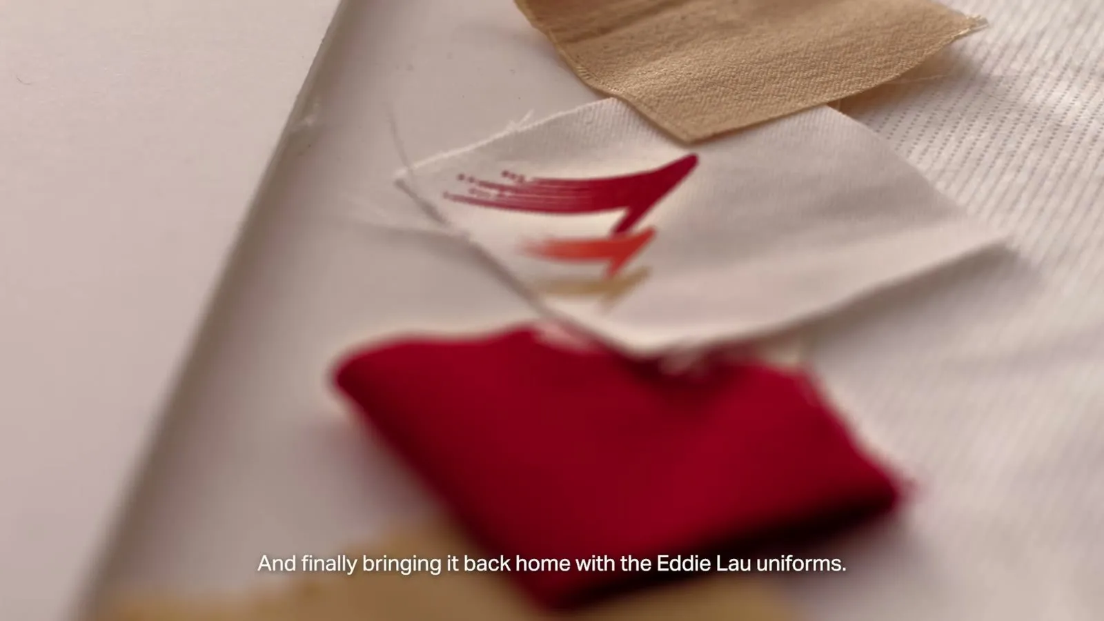 Tailored to Fly film still — Cathay Pacific modern Asian silhouette uniform
