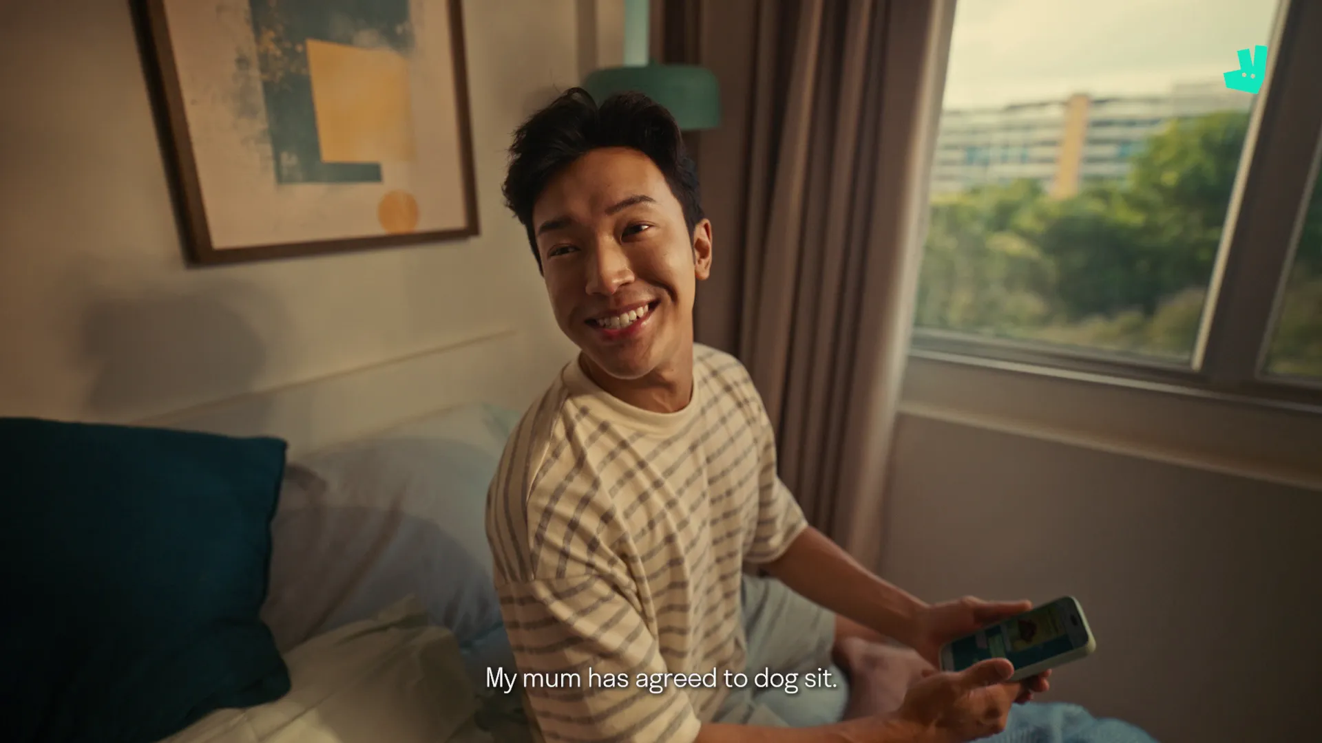 No Need to Think film still — The Trip, couple on the go