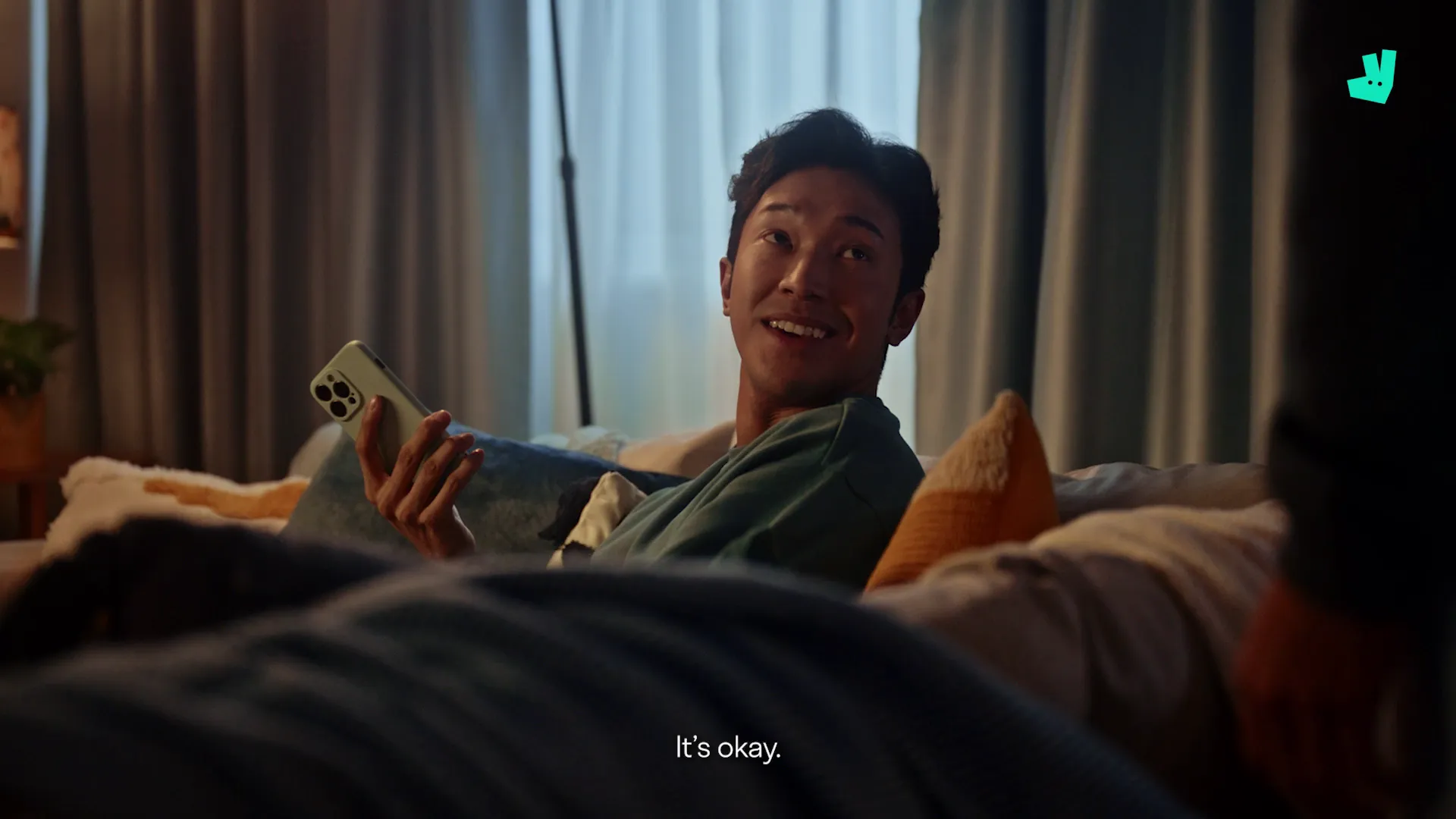 No Need to Think film still — The Trip, closing scene