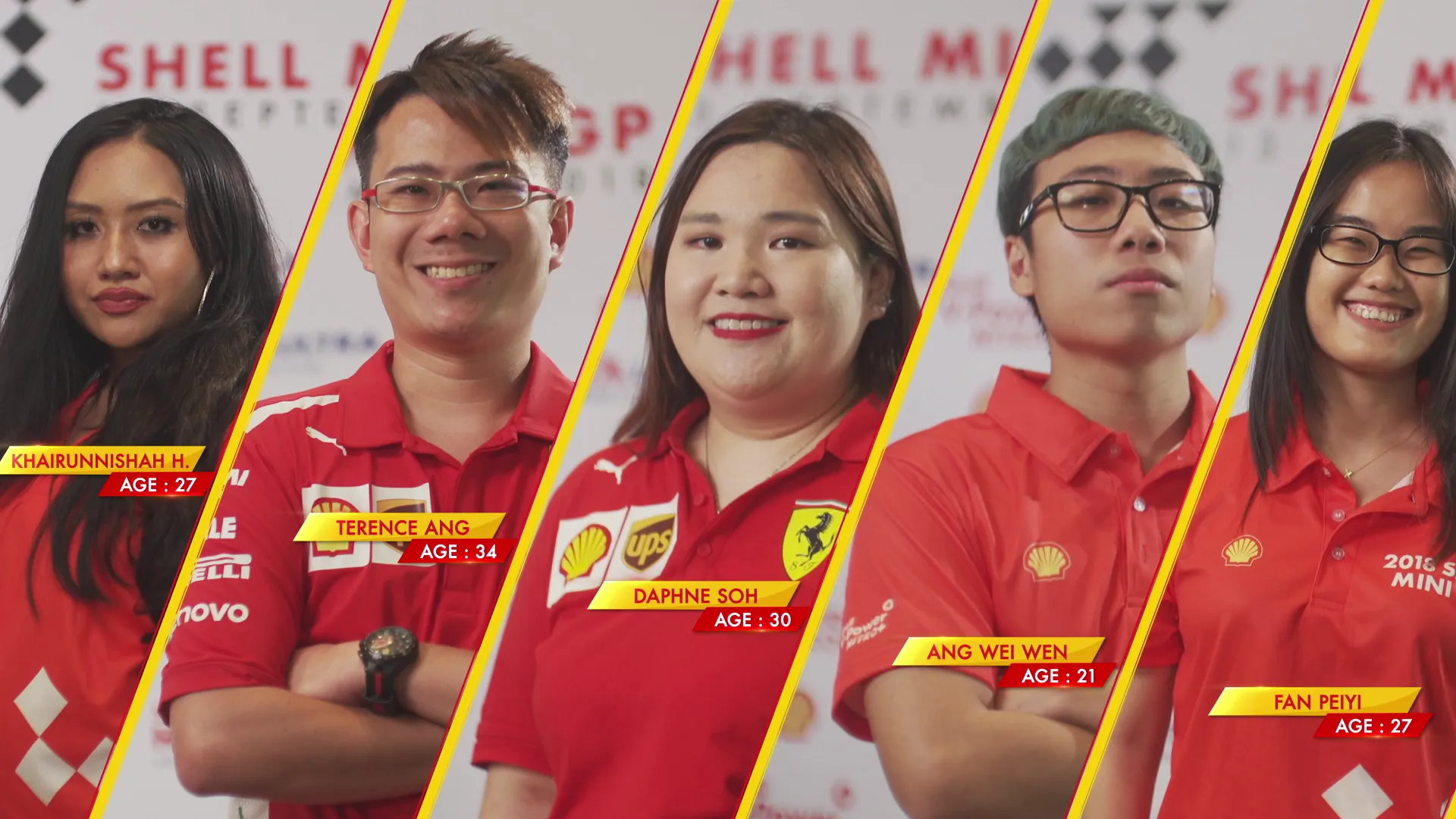 Shell Mini GP recap film still — the miniature race track build